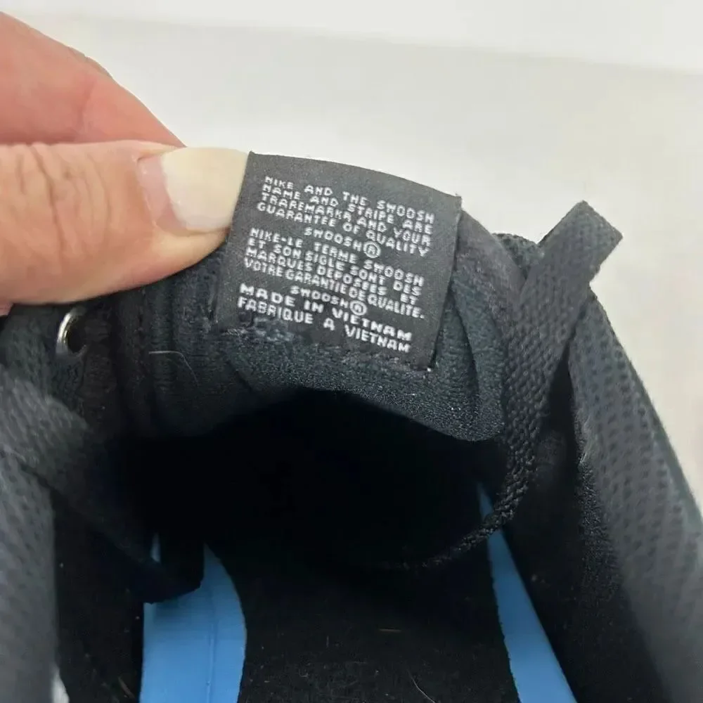 Nike SB Charge canvas skateboarding shoe sneaker CD6279-002 Size 7.5 black white
